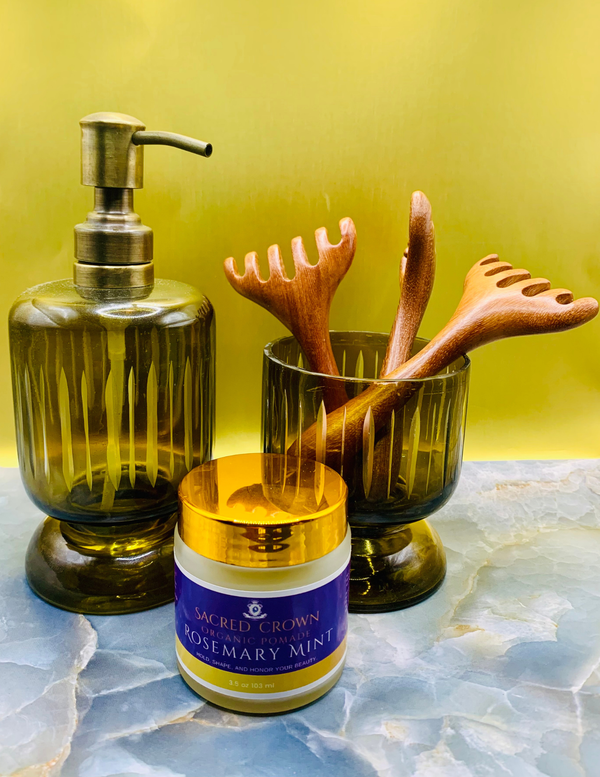 SACRED CROWN ORGANIC POMADE ROSEMARY MINT